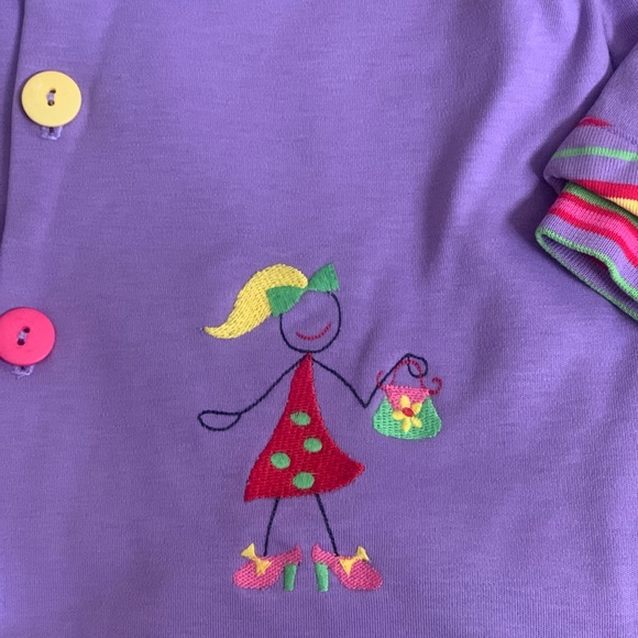 CHEZ AMI by PATSY AIKEN Vintage Jacket Turtleneck Skirt Set - Size 6X - Picture 9 of 10